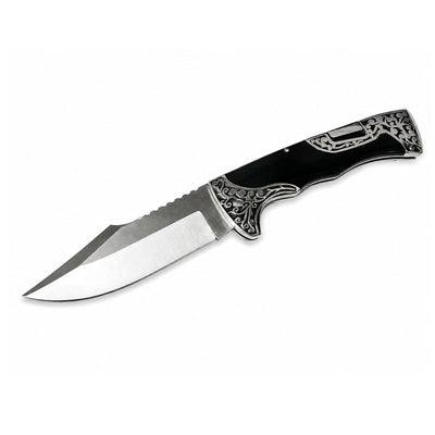 Navaja EDC survivor de acero inoxidable con seguro de bloqueo