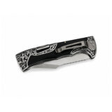 Navaja EDC survivor de acero inoxidable con seguro de bloqueo — imagen 2 de 5