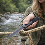 Navaja plegable de acero inoxidable de 22.5 cm — imagen 3 de 3
