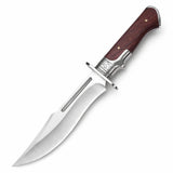 Cuchillo tipo Bowie de 32 cm con mango ergonómico y funda — imagen 1 de 4