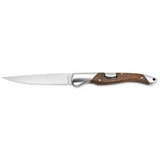 Navaja plegable clásica de 23 cm con mango tipo madera y clip para bolsillo — imagen 1 de 3