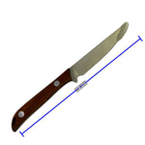 Cuchillo delgado de hoja fija con funda incluida — imagen 1 de 2