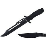 Cuchillo de supervivencia de hoja fija con funda incluida — imagen 1 de 3