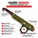Herramienta cortadora multifuncional con hoja dentada y rompevidrios — imagen 7 de 8