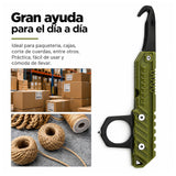 Herramienta cortadora multifuncional con hoja dentada y rompevidrios — imagen 6 de 8