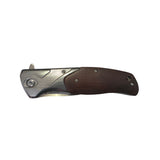 Navaja plegable con clip metálico para bolsillo o cinturón, formato compacto — imagen 3 de 3