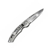 Navaja plegable EDC de acero inoxidable, 9 cm cerrada, con clip y orificio para cordón — imagen 1 de 4
