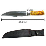Cuchillo para camping de acero inoxidable, herramienta para exteriores — imagen 2 de 2