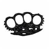 Manopla dragon metalica con relieve grabado para coleccion — imagen 3 de 5