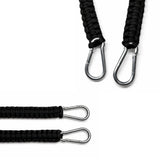 Correa de paracord de 77 cm con mosquetones metálicos en ambos extremos — imagen 2 de 3