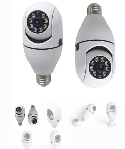 Cámara de vigilancia WiFi con visión infrarroja tipo socket