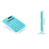 Calculadora de bolsillo con alimentación solar y por batería — imagen 2 de 7