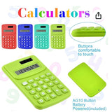 Calculadora de bolsillo con alimentación solar y por batería — imagen 3 de 7