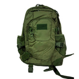 Mochila multicompartimentos para camping y senderismo en color verde militar — imagen 6 de 6