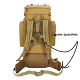 Backpack impermeable de 60 litros con soporte metálico interno — imagen 7 de 8