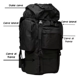 Backpack impermeable de 60 litros con soporte metálico interno — imagen 4 de 8
