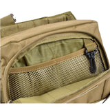 Mochila 2 en 1 mariconera cangurera negra porta cargadores modelo JYB050 — imagen 5 de 6
