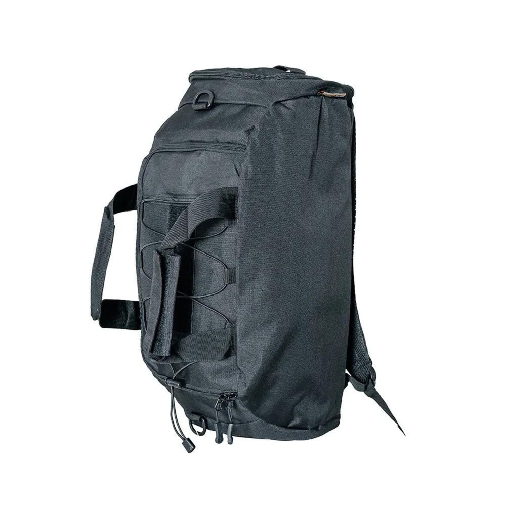 Mochila convertible 3 en 1 en modo maleta cruzada color caqui