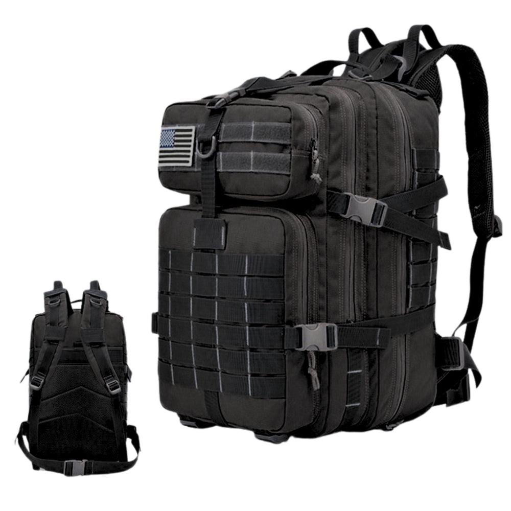 Mochila táctica con sistema Molle de 40 litros y espacio para laptop en color caqui