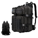 Mochila táctica con sistema Molle de 40 litros y espacio para laptop en color caqui — imagen 1 de 2