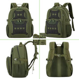 Mochila táctica de 22 litros con sistema molle y compartimentos impermeables — imagen 3 de 7