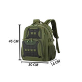Mochila táctica de 22 litros con sistema molle y compartimentos impermeables — imagen 4 de 7