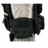 Chaleco chest rig MOLLE con hebillas tipo cobra de liberación rápida — imagen 4 de 6