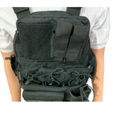 Chaleco chest rig MOLLE con hebillas tipo cobra de liberación rápida — imagen 6 de 6