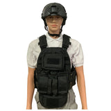 Chaleco táctico premium con sistema MOLLE y liberación rápida lateral — imagen 1 de 4