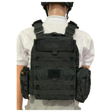 Chaleco táctico premium con sistema MOLLE y liberación rápida lateral — imagen 4 de 4