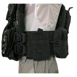 Chaleco porta placas acolchado con sistema MOLLE y bolsas desmontables — imagen 2 de 5