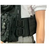 Chaleco porta placas acolchado con sistema MOLLE y bolsas desmontables — imagen 5 de 5