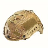 Cubierta de casco tipo malla de nylon con cuerda elástica de ajuste — imagen 4 de 4