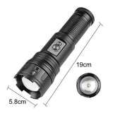 Lámpara LED de 3000 lúmenes con 4 modos de luz y zoom ajustable — imagen 4 de 5