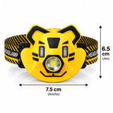 Lámpara frontal infantil con diseño temático y 4 modalidades de luz — imagen 2 de 5