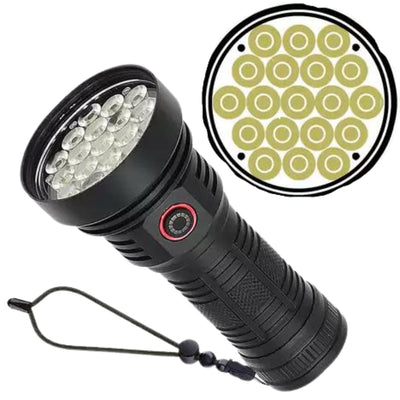 Lámpara LED con 19 focos y 5 pasos de intensidad de luz