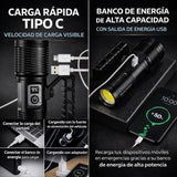 Linterna con mango, COB posterior, power bank y carga USB-C — imagen 3 de 4