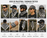 Palestina camuflaje de 100% algodón tipo shemagh — imagen 2 de 2