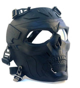 Mascarilla táctica con estampado de calavera para motociclista — imagen 3 de 4