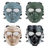 Mascarilla táctica con estampado de calavera para motociclista — imagen 1 de 4