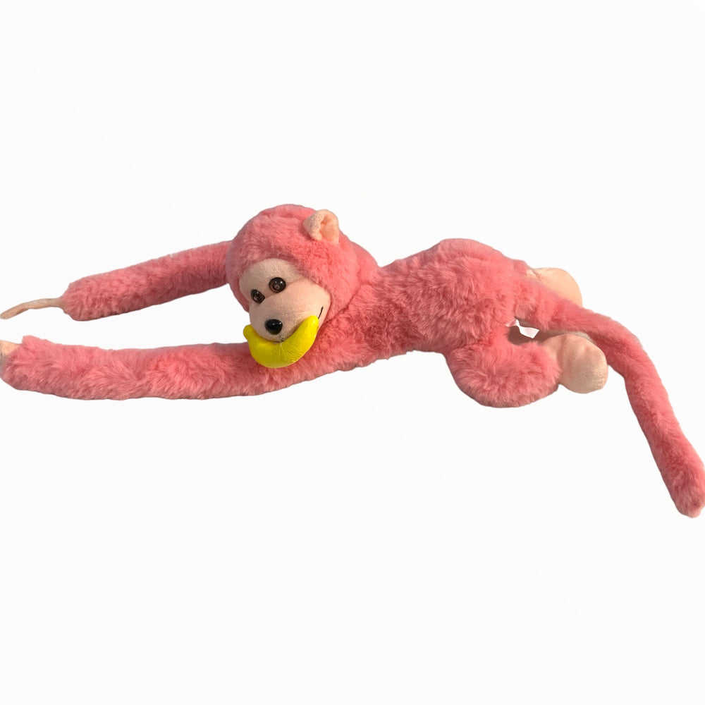 Mono de peluche colgante con sonido en varios colores