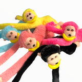 Mono de peluche colgante con sonido en varios colores — imagen 2 de 2