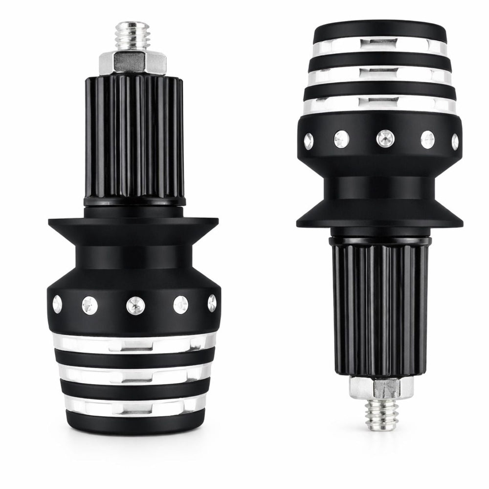Protectores de puño tipo slider bar ends de aluminio para motocicleta