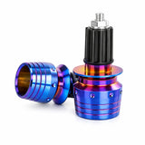 Protectores de puño tipo slider bar ends de aluminio para motocicleta — imagen 2 de 7