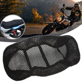 Funda de asiento 3D transpirable para motocicleta en talla XL o XXL — imagen 4 de 6