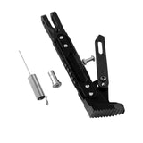 Pata de cabra tipo trípode de aluminio aeronáutico de 188mm para moto — imagen 2 de 4