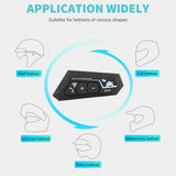 Auriculares Bluetooth 5.0 para casco de motocicleta con altavoz MP3 — imagen 5 de 5