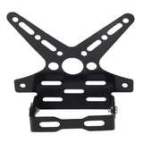 Porta placas de aluminio reforzado universal para motocicleta, varios colores — imagen 1 de 7