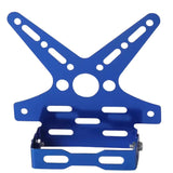 Porta placas de aluminio reforzado universal para motocicleta, varios colores — imagen 7 de 7