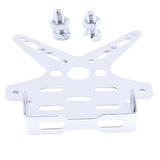 Porta placas de aluminio reforzado universal para motocicleta, varios colores — imagen 6 de 7
